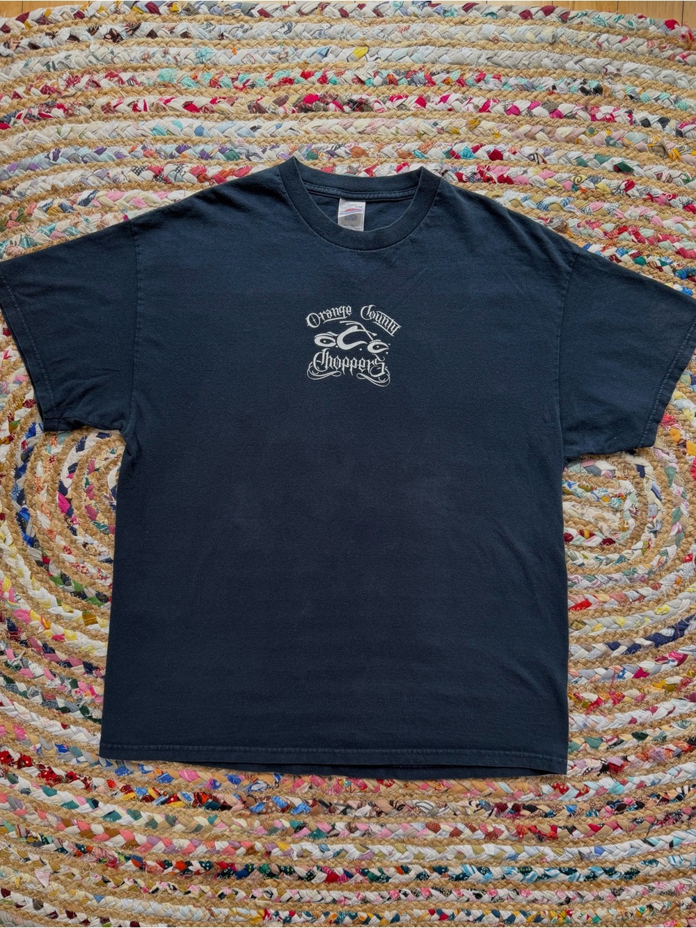 Orange County Choppers Navy Graphic Tee